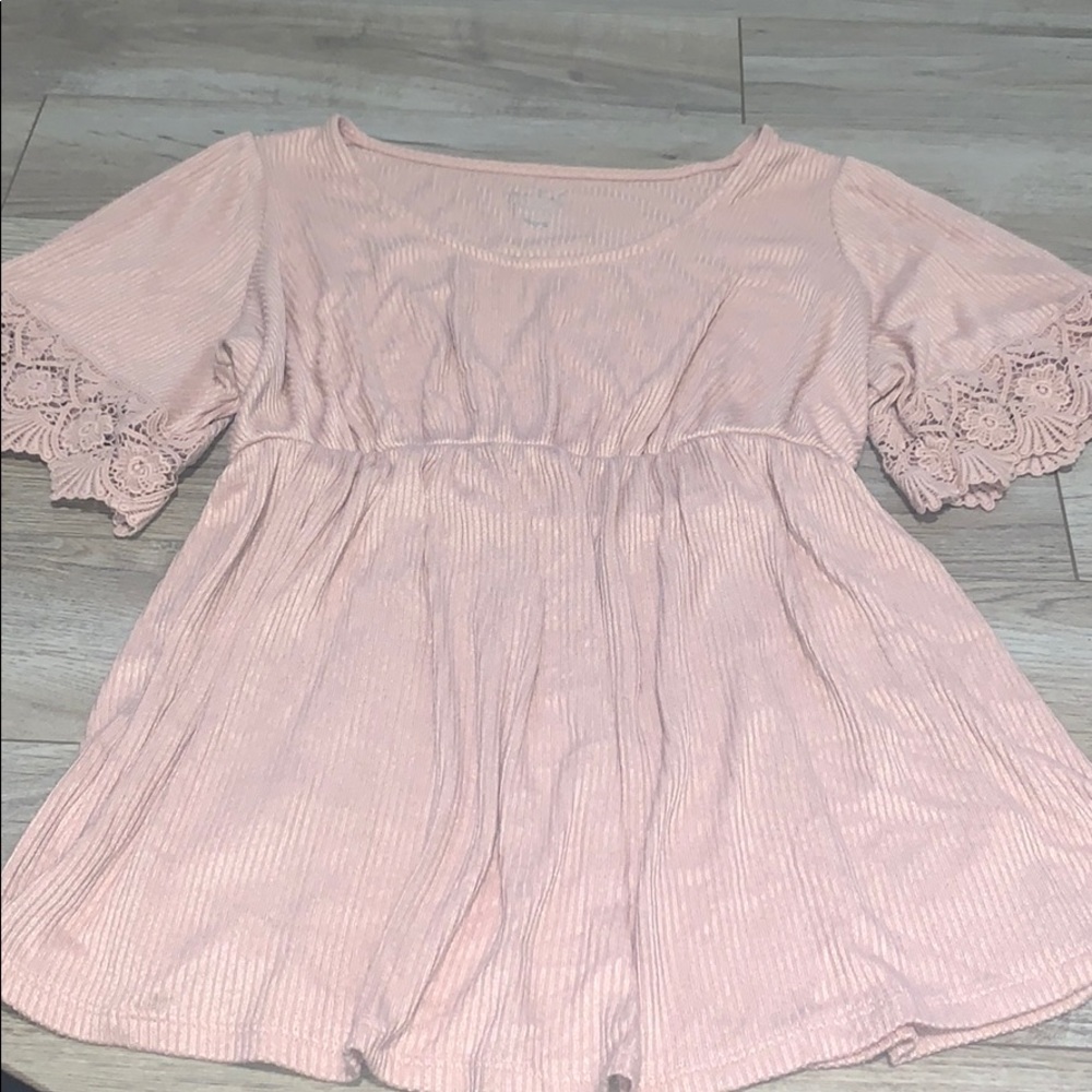 Isabel Maternity by Ingrid & Isabel blouse — Pink